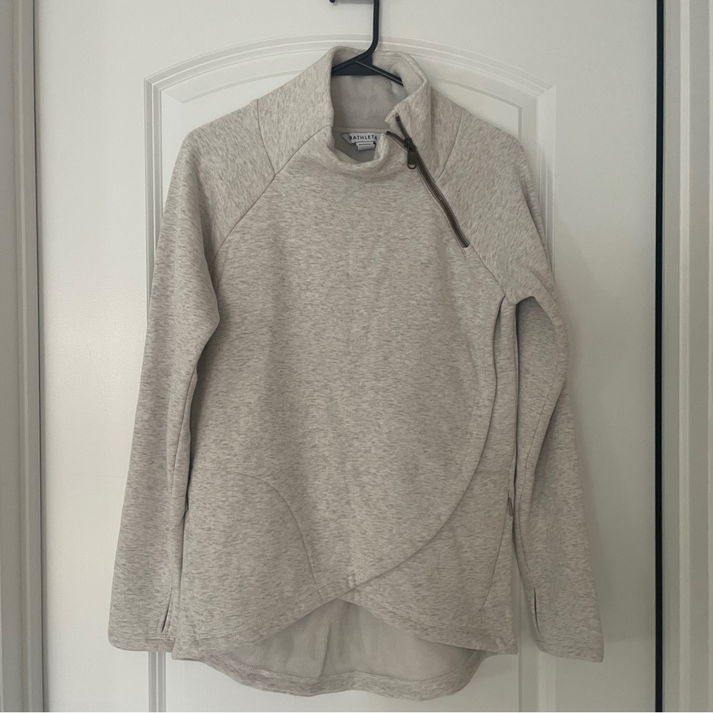 Cozy Karma Asymmetric Pullover - Athleta Sweatshirt